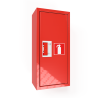 PV-5/CO2 Fire extinguisher cabinet, red -